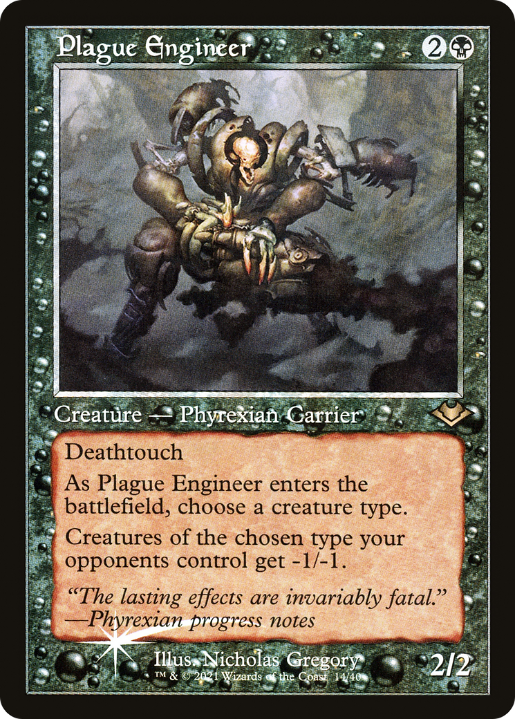Plague Engineer (MH1-014) [Modern Horizons 1 Timeshifts] Foil MTG Single Magic: The Gathering