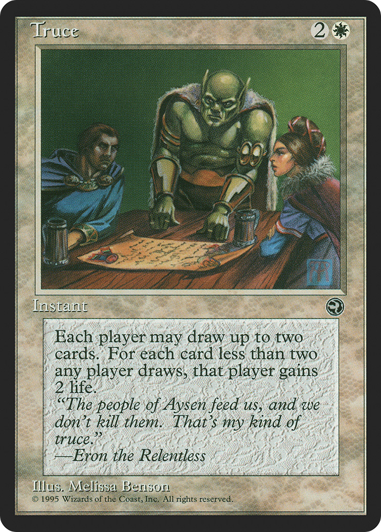 Truce [Homelands] MTG Single Magic: The Gathering