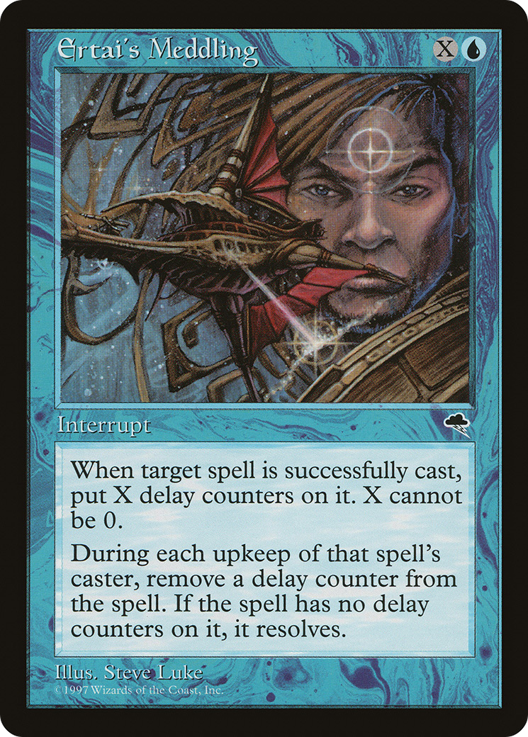 Ertai's Meddling (TMP-061) [Tempest] MTG Single Wizards of the Coast