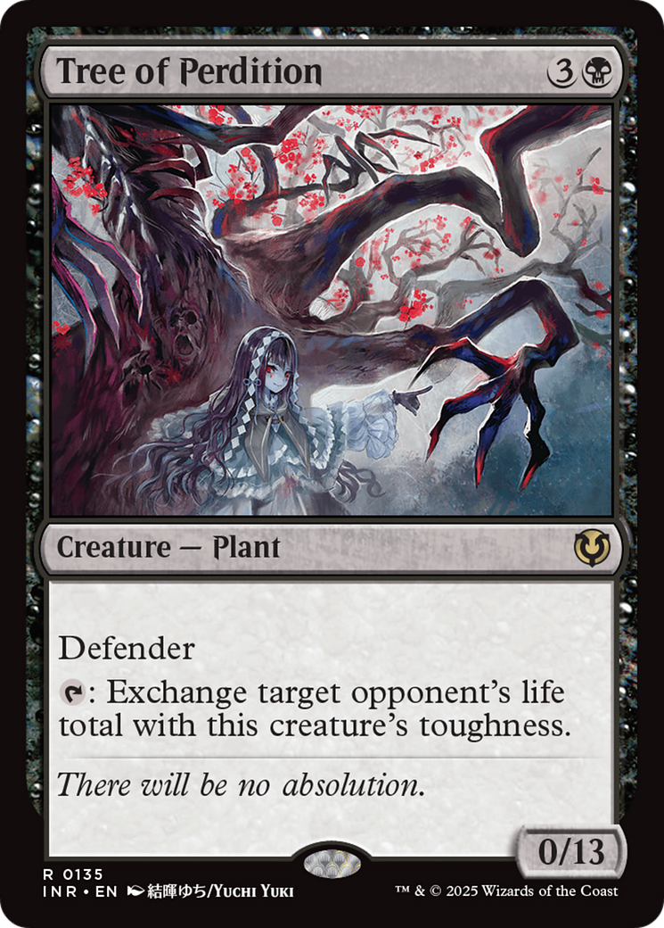 Tree of Perdition (INR-135) [Innistrad Remastered] MTG Single Wizards of the Coast