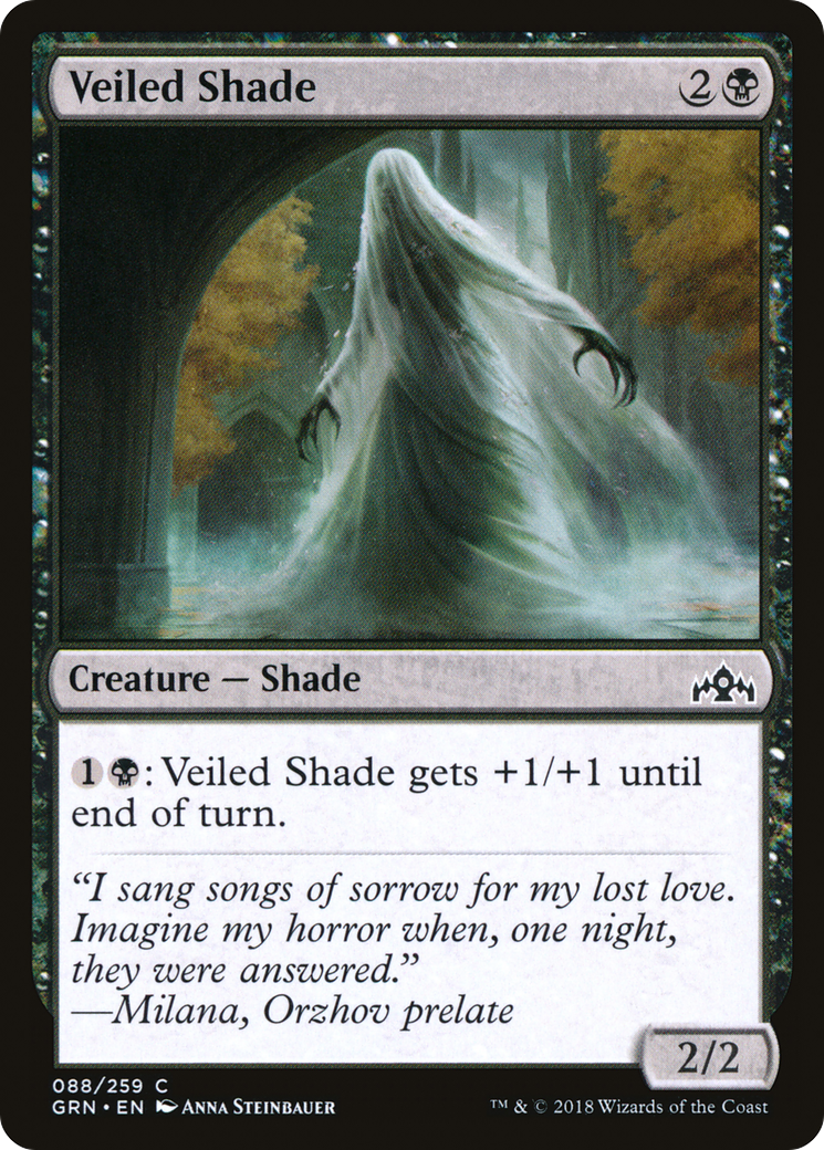 Veiled Shade (GRN-088) [Guilds of Ravnica] MTG Single Wizards of the Coast