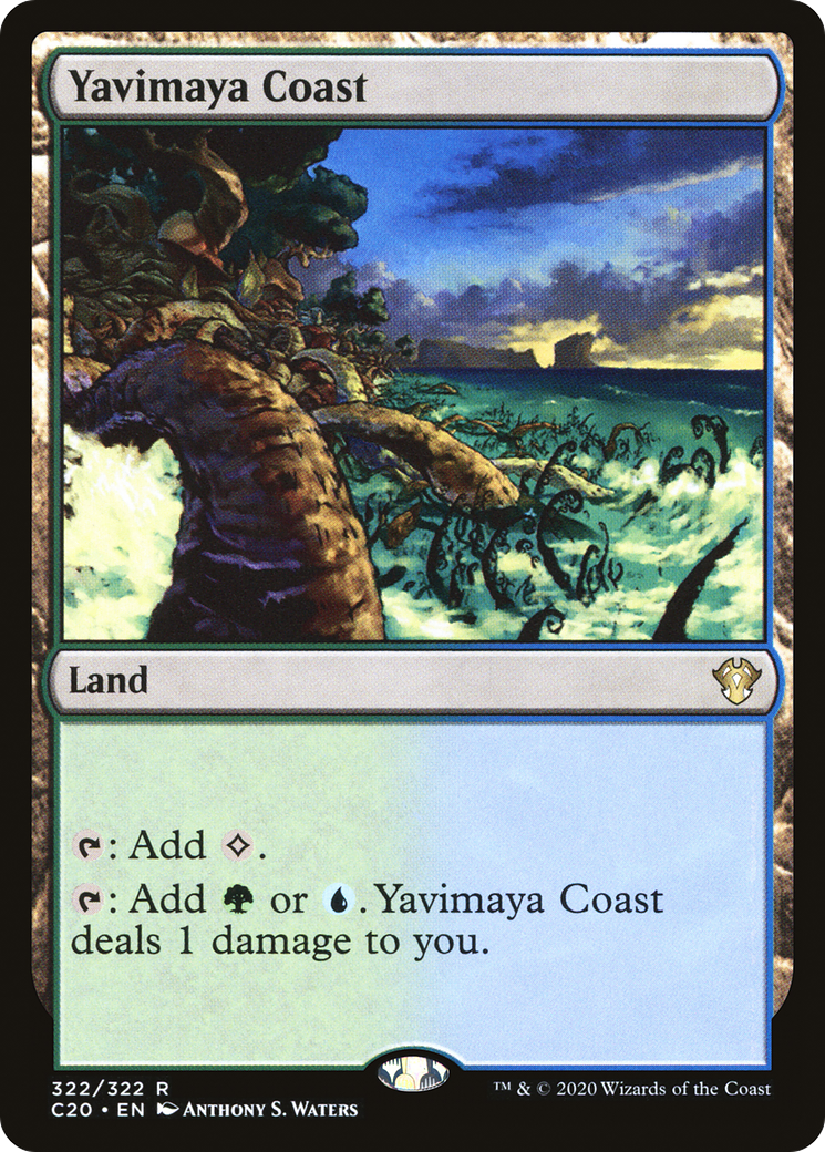 Yavimaya Coast (C20-322) [Commander 2020] MTG Single Wizards of the Coast