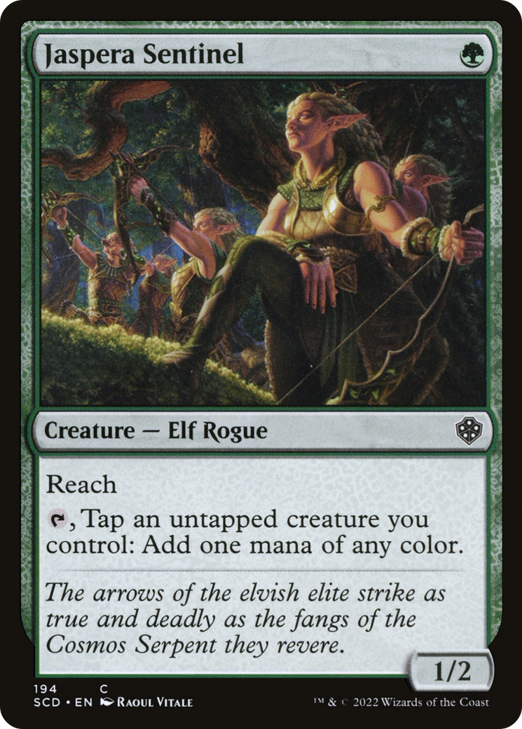 Jaspera Sentinel (SCD-194) [Starter Commander Decks] MTG Single Wizards of the Coast