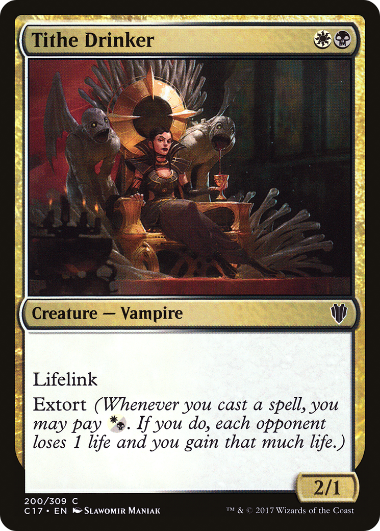 Tithe Drinker (C17-200) [Commander 2017] MTG Single Wizards of the Coast