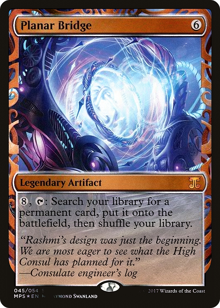 Planar Bridge (MPS-045) [Kaladesh Inventions] Foil MTG Single Wizards of the Coast