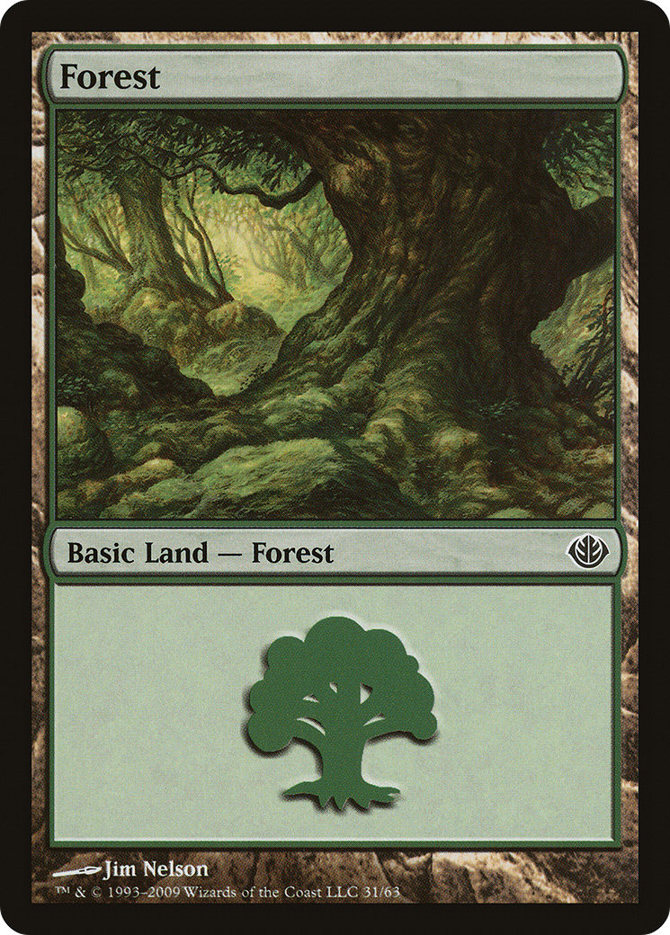 Forest (DDD-031) [Misc] Duel Decks: Garruk vs. Liliana MTG Single Wizards of the Coast