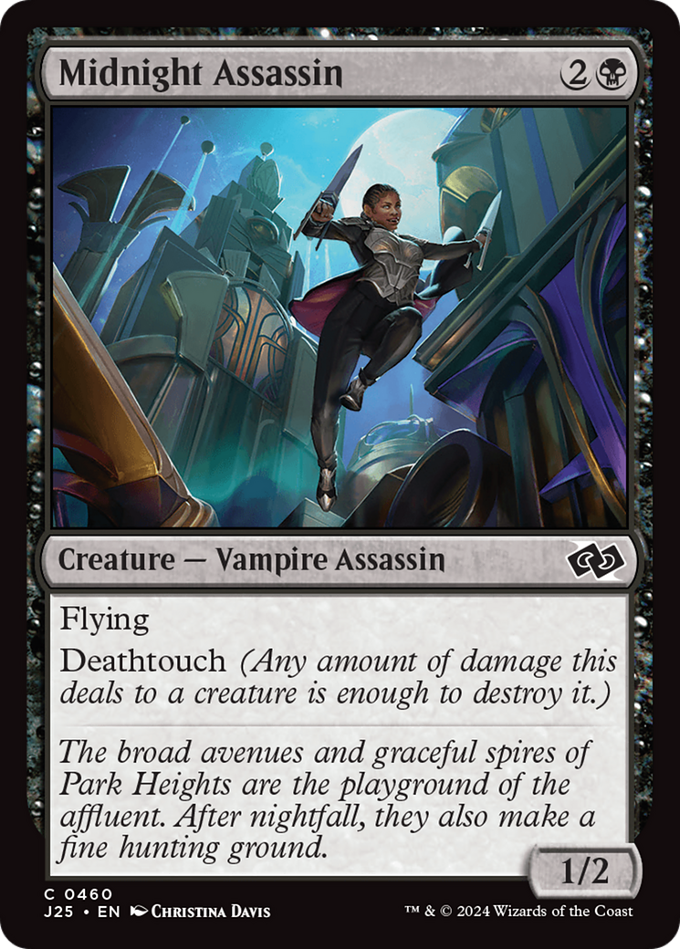 Midnight Assassin (J25-460) [Foundations Jumpstart] MTG Single Wizards of the Coast