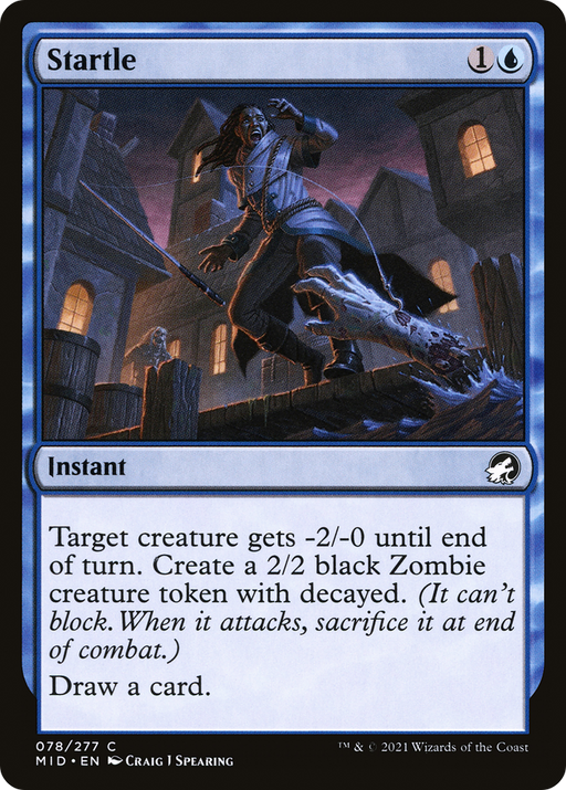 Startle (MID-078) [Innistrad: Midnight Hunt] MTG Single Wizards of the Coast