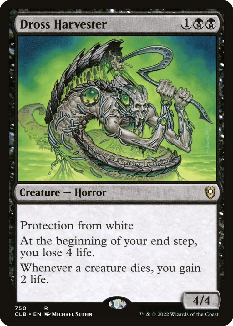 Dross Harvester (CLB-750) [Commander Legends: Battle for Baldur's Gate] MTG Single Wizards of the Coast