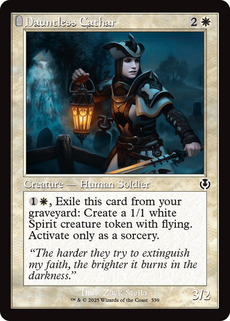 Dauntless Cathar (INR-339) [Innistrad Remastered] MTG Single Wizards of the Coast