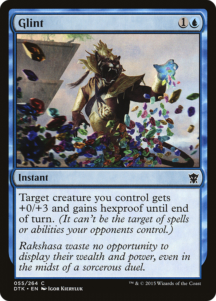 Glint (DTK-055) [Dragons of Tarkir] Foil MTG Single Wizards of the Coast