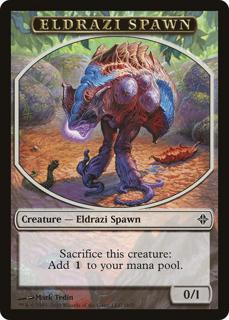 Eldrazi Spawn Token (1b) (ROE-01B) [Tokens] Rise of the Eldrazi Tokens MTG Single Wizards of the Coast