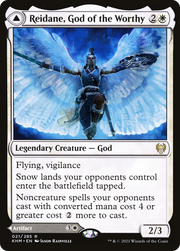 Reidane, God of the Worthy // Valkmira, Protector's Shield (KHM-021) [Kaldheim] MTG Single Wizards of the Coast