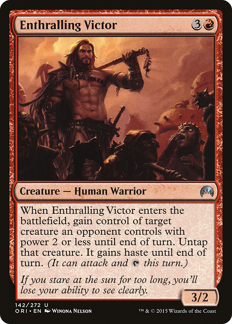 Enthralling Victor (ORI-142) [Magic Origins] MTG Single Wizards of the Coast