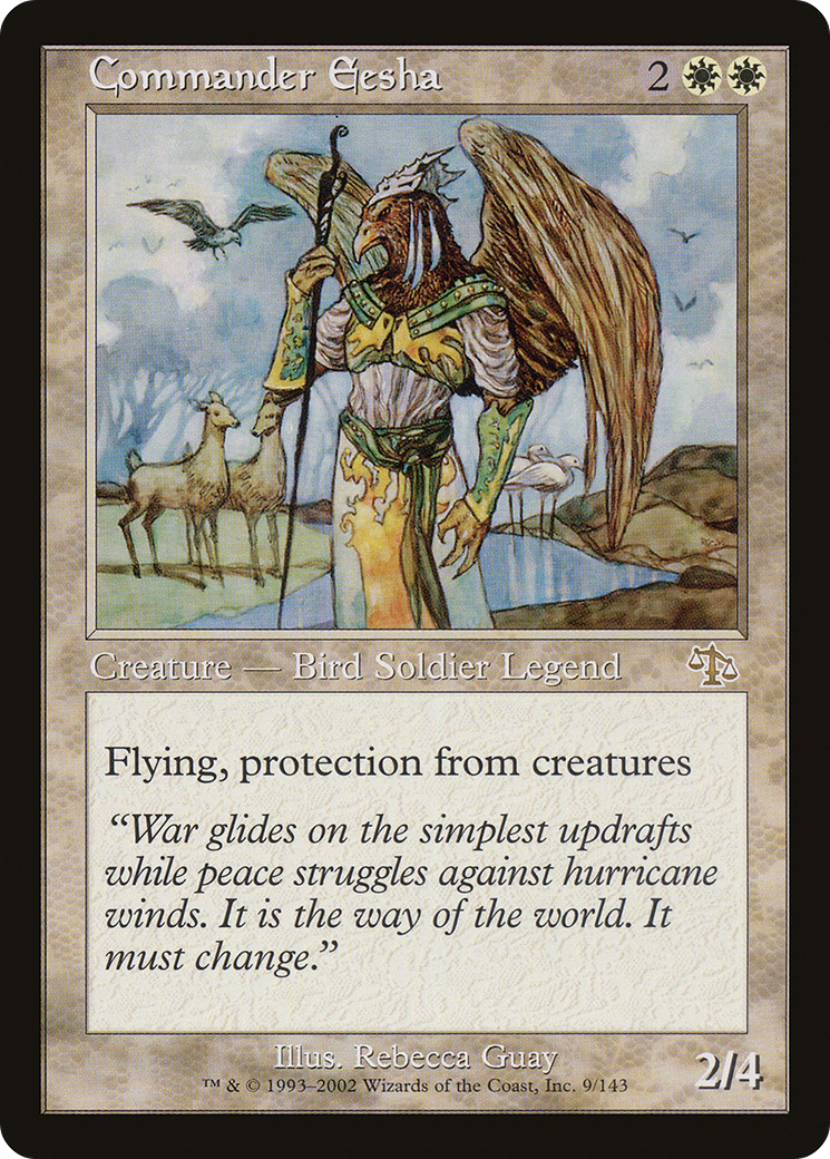 Commander Eesha (JUD-009) [Judgment] MTG Single Wizards of the Coast