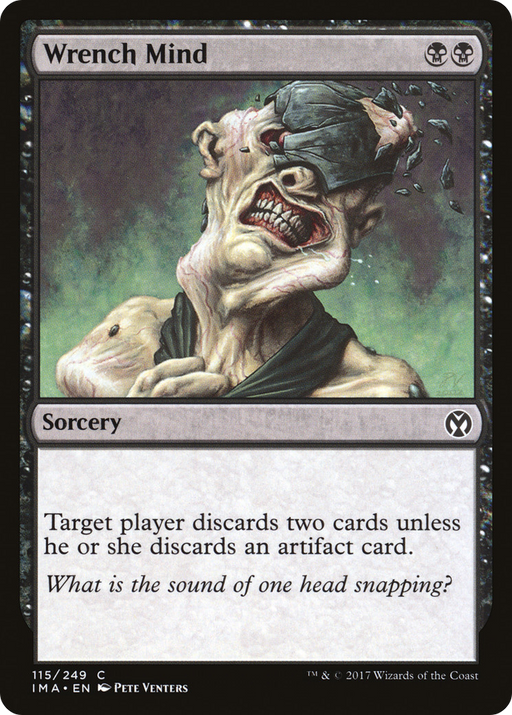 Wrench Mind (IMA-115) [Iconic Masters] Foil MTG Single Wizards of the Coast
