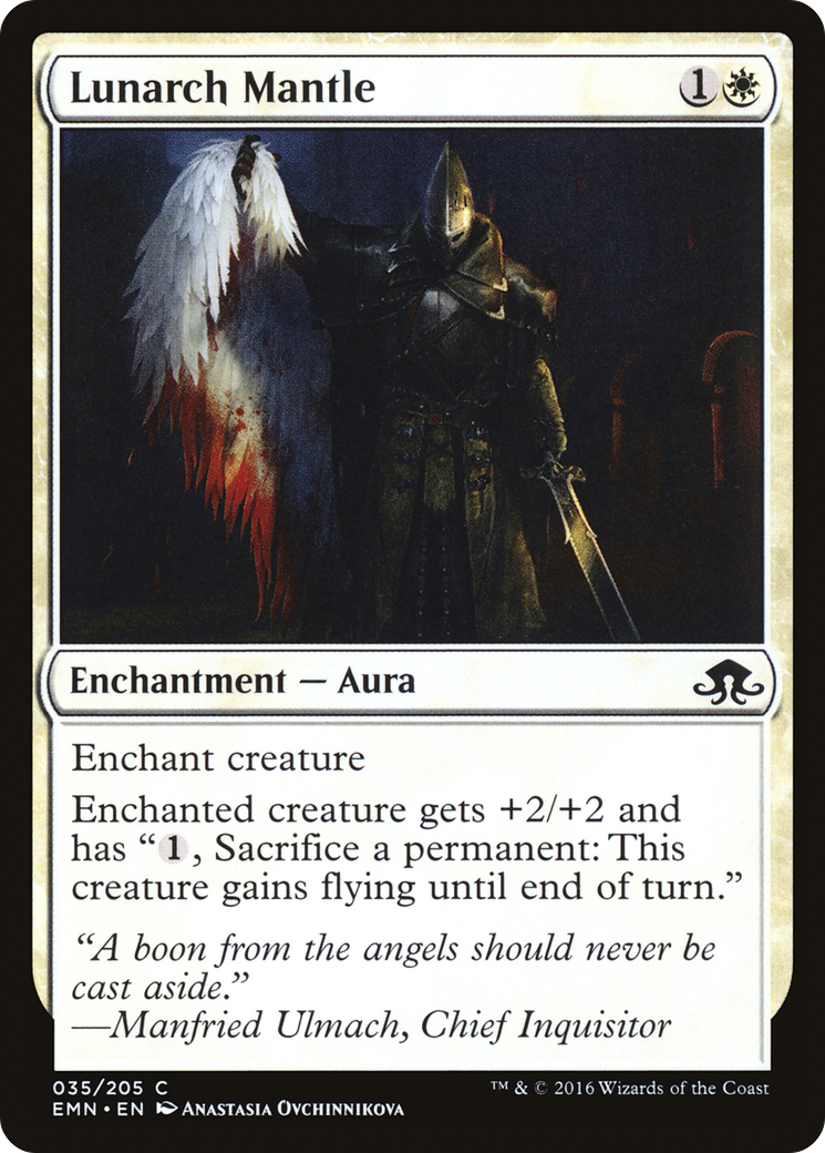 Lunarch Mantle (EMN-035) [Eldritch Moon] MTG Single Wizards of the Coast