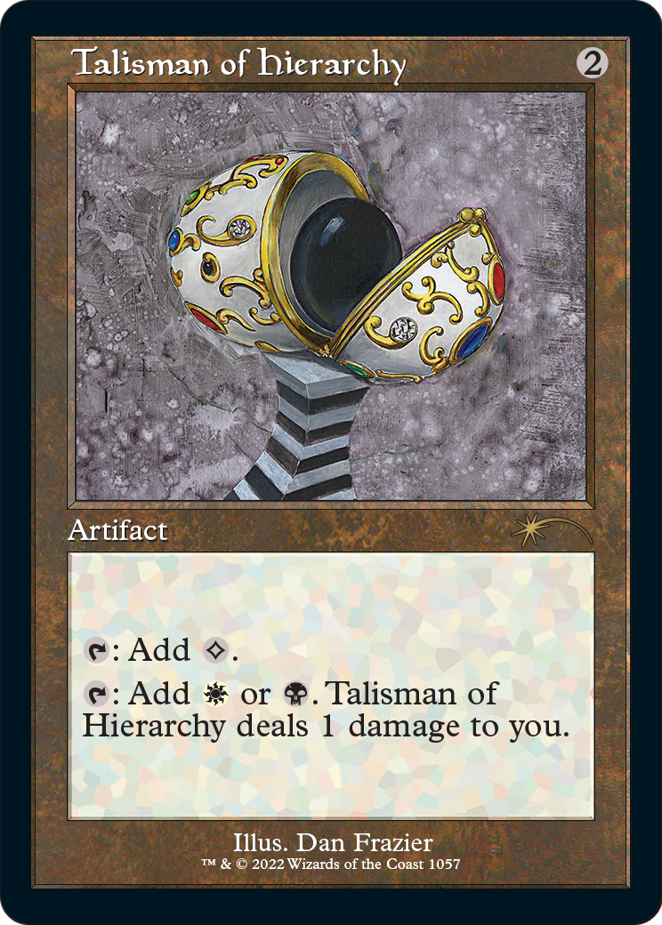 Talisman of Hierarchy (SLD-1057) [Secret Lair Drop]