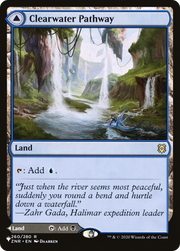 Clearwater Pathway (LIST-260) [Mystery Booster] The List MTG Single Wizards of the Coast