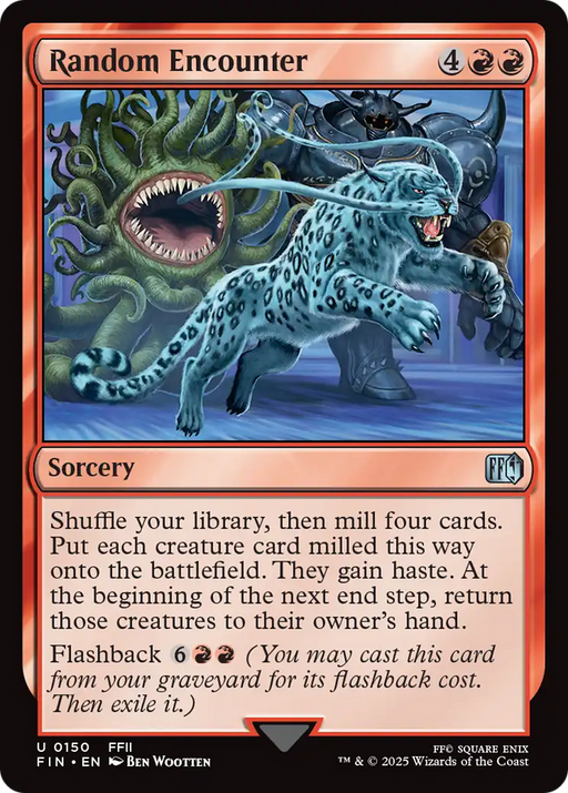Random Encounter (FIN-150) [FINAL FANTASY] MTG Single Wizards of the Coast