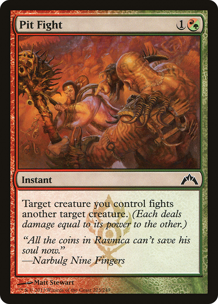 Pit Fight (GTC-223) [Gatecrash] MTG Single Wizards of the Coast