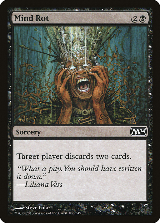 Mind Rot (M14-106) [Magic 2014] MTG Single Wizards of the Coast