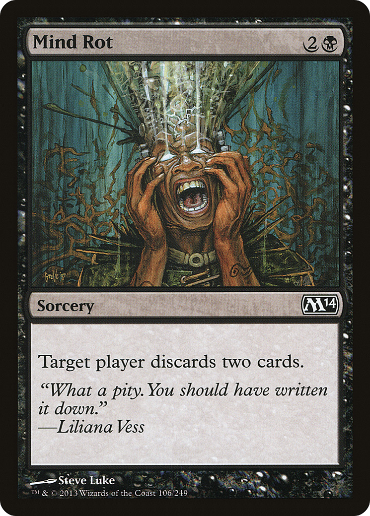 Mind Rot (M14-106) [Magic 2014] Foil MTG Single Wizards of the Coast