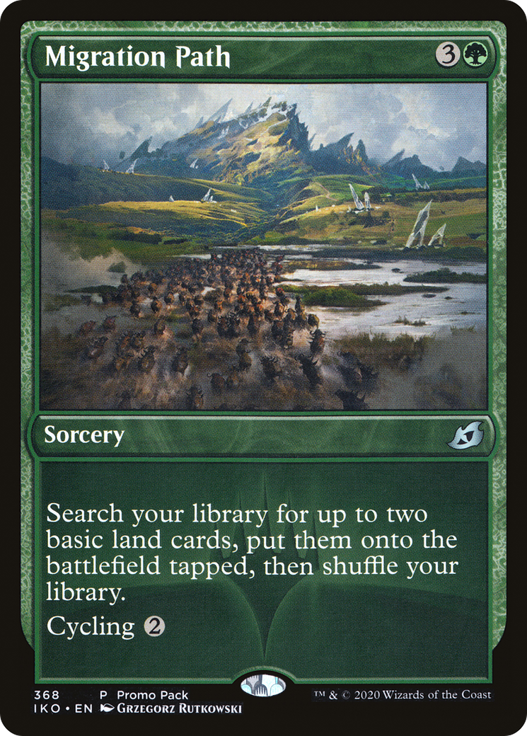Migration Path (PPIKO-368) [Ikoria: Lair of Behemoths] Foil MTG Single Wizards of the Coast