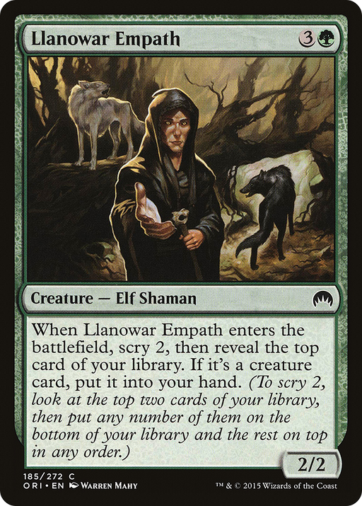 Llanowar Empath (ORI-185) [Magic Origins] MTG Single Wizards of the Coast