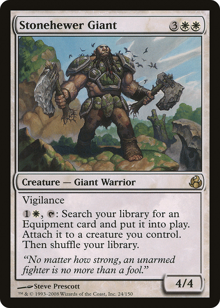 Stonehewer Giant (MOR-024) [Morningtide] Foil MTG Single Wizards of the Coast