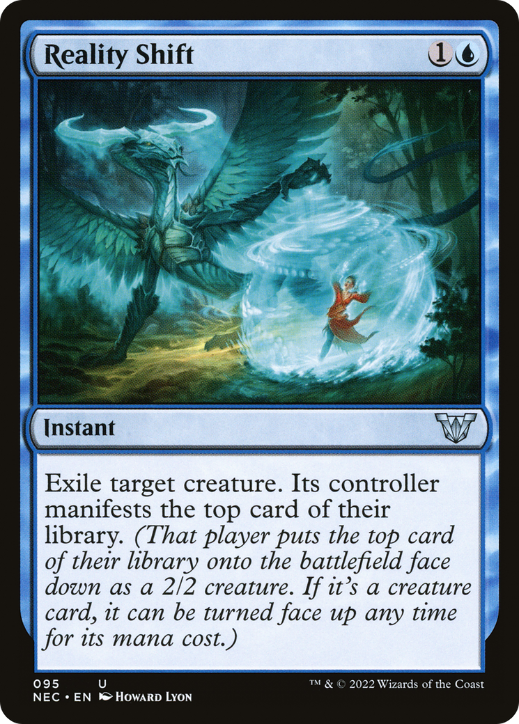 Reality Shift (NEC-095) [Neon Dynasty Commander] MTG Single Wizards of the Coast