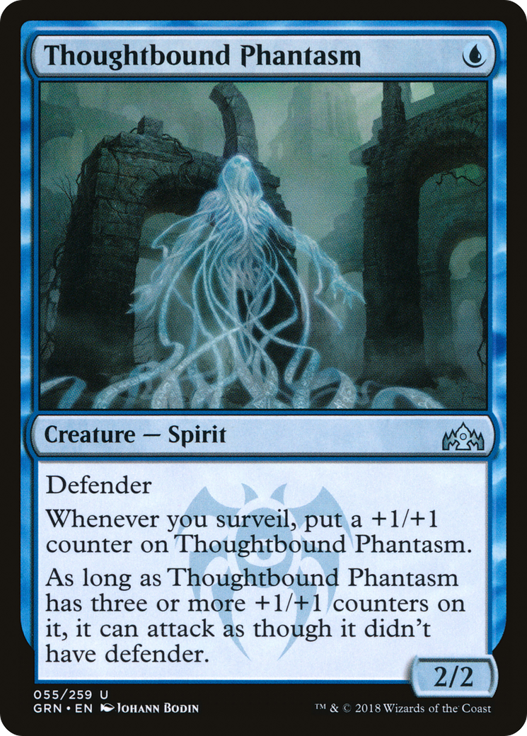 Thoughtbound Phantasm (GRN-055) [Guilds of Ravnica] MTG Single Wizards of the Coast