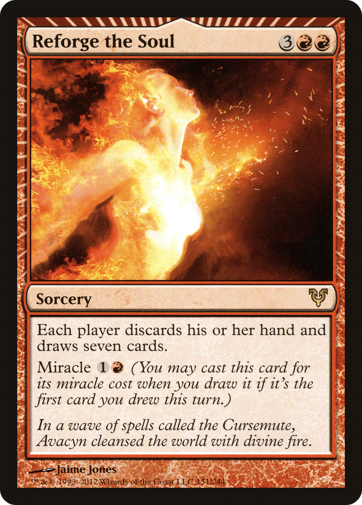Reforge the Soul (AVR-151) [Avacyn Restored] MTG Single Wizards of the Coast