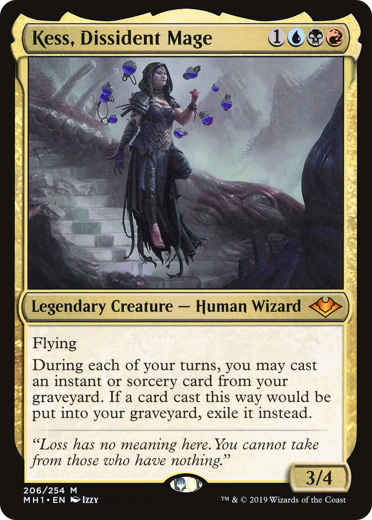 Kess, Dissident Mage (MH1-206) [Modern Horizons] MTG Single Modern Horizons