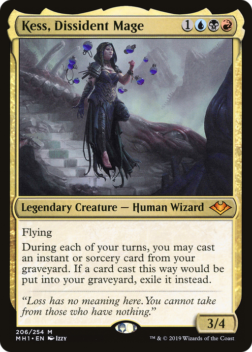 Kess, Dissident Mage (MH1-206) [Modern Horizons] MTG Single Modern Horizons