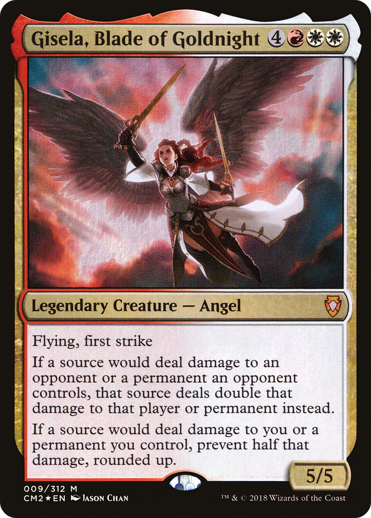Gisela, Blade of Goldnight (CM2-009) [Commander Anthology Volume II] Foil MTG Single Wizards of the Coast