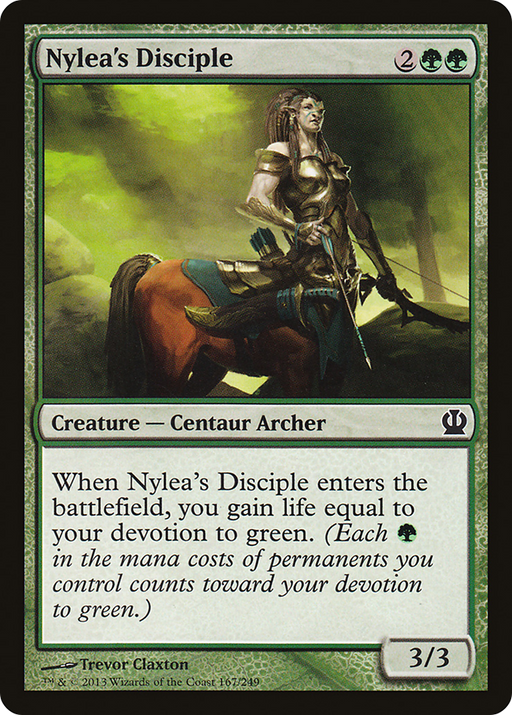 Nylea's Disciple (THS-167) [Theros] MTG Single Wizards of the Coast