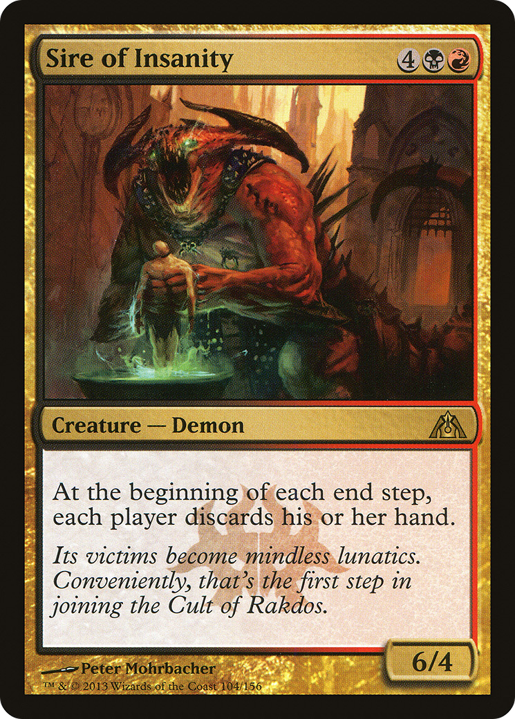 Sire of Insanity (DGM-104) [Dragon's Maze] MTG Single Wizards of the Coast