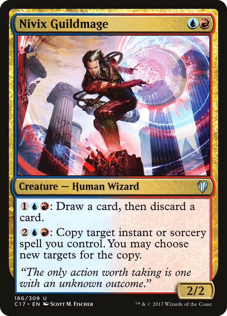 Nivix Guildmage (C17-186) [Commander 2017] MTG Single Wizards of the Coast