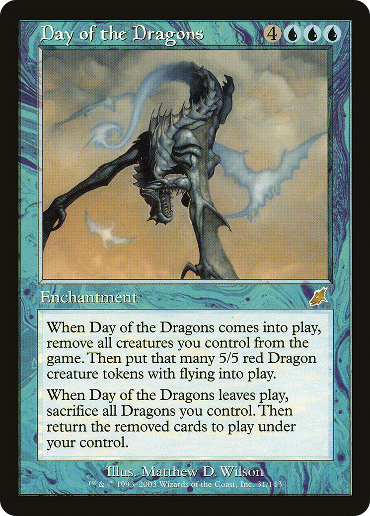 Day of the Dragons (SCG-031) [Scourge] MTG Single Wizards of the Coast