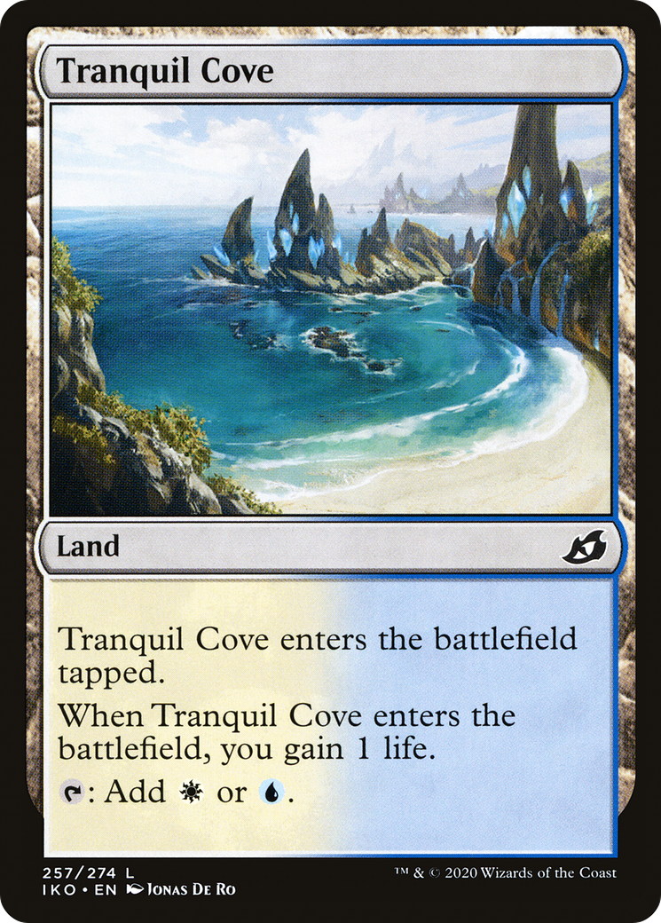 Tranquil Cove (IKO-257) [Ikoria: Lair of Behemoths] MTG Single Wizards of the Coast