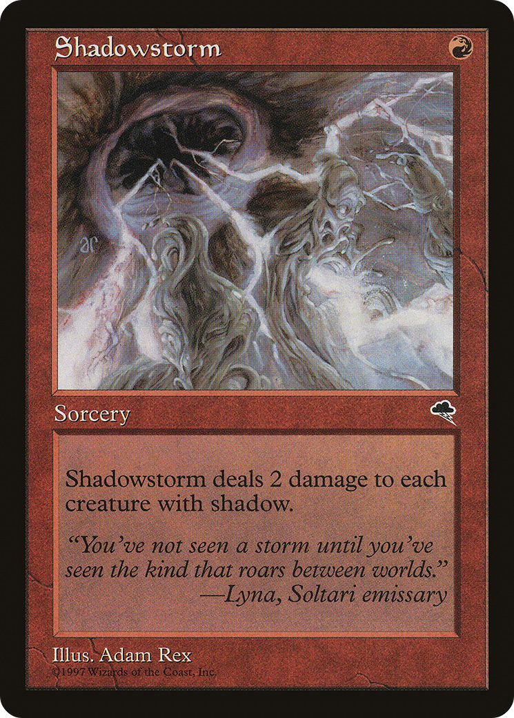 Shadowstorm (TMP-202) [Tempest] MTG Single Wizards of the Coast