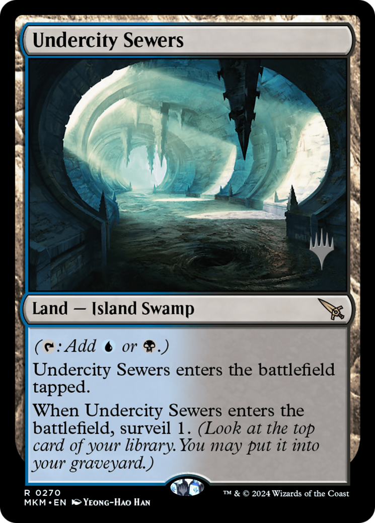 Undercity Sewers (PPMKM-270) [Murders at Karlov Manor Promos] MTG Single Wizards of the Coast