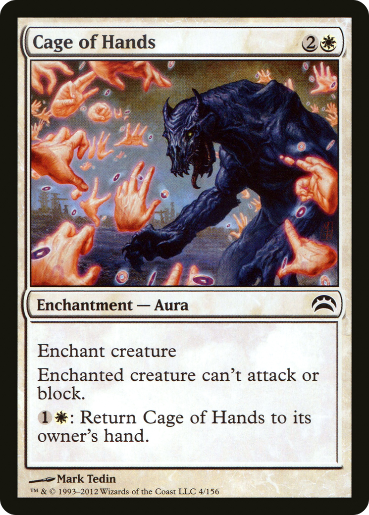 Cage of Hands (PC2-004) [Misc] Planechase 2012 Foil MTG Single Wizards of the Coast
