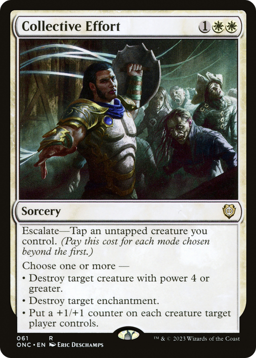 Collective Effort (ONC-061) [Phyrexia: All Will Be One Commander] MTG Single Wizards of the Coast