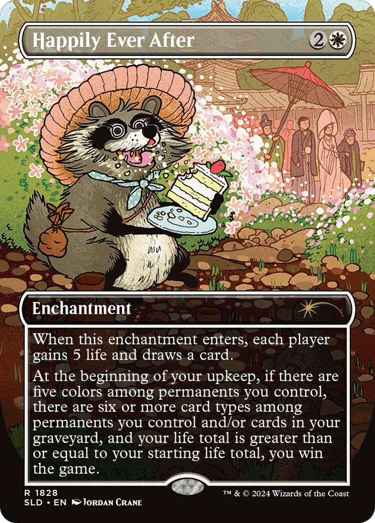 Happily Ever After (SLD-1828) [Secret Lair] Drop (Borderless) Foil MTG Single Wizards of the Coast