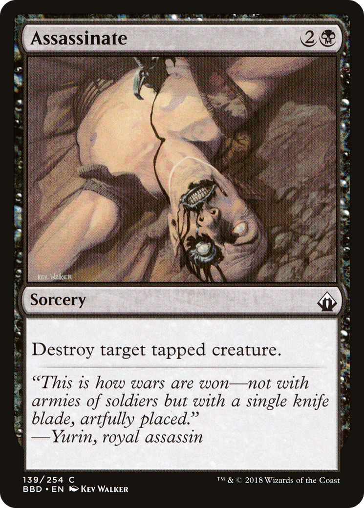 Assassinate (BBD-139) [Battlebond] MTG Single Wizards of the Coast