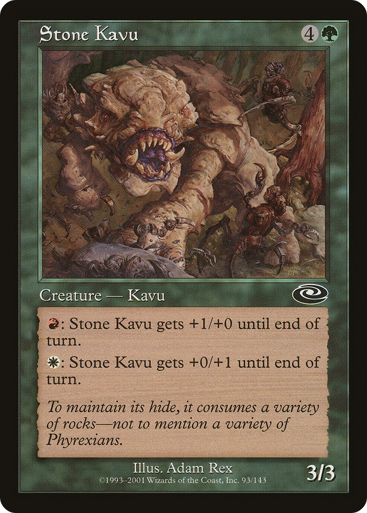 Stone Kavu (PLS-093) [Planeshift] Foil MTG Single Wizards of the Coast