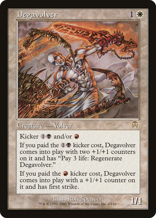 Degavolver (APC-006) [Apocalypse] MTG Single Wizards of the Coast