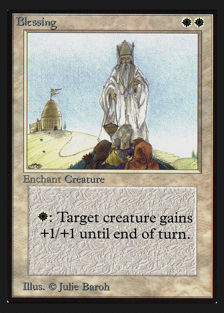 Blessing (CED-007) [Collectors' Edition] MTG Single Wizards of the Coast
